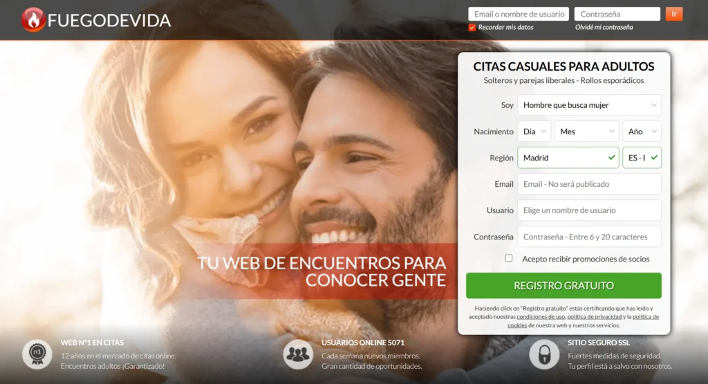 Análisis completo de Fuego de Vida. Todo lo que se sabe y las opiniones basadas en hechos reales. Un entorno seguro para conocer mujeres maduras