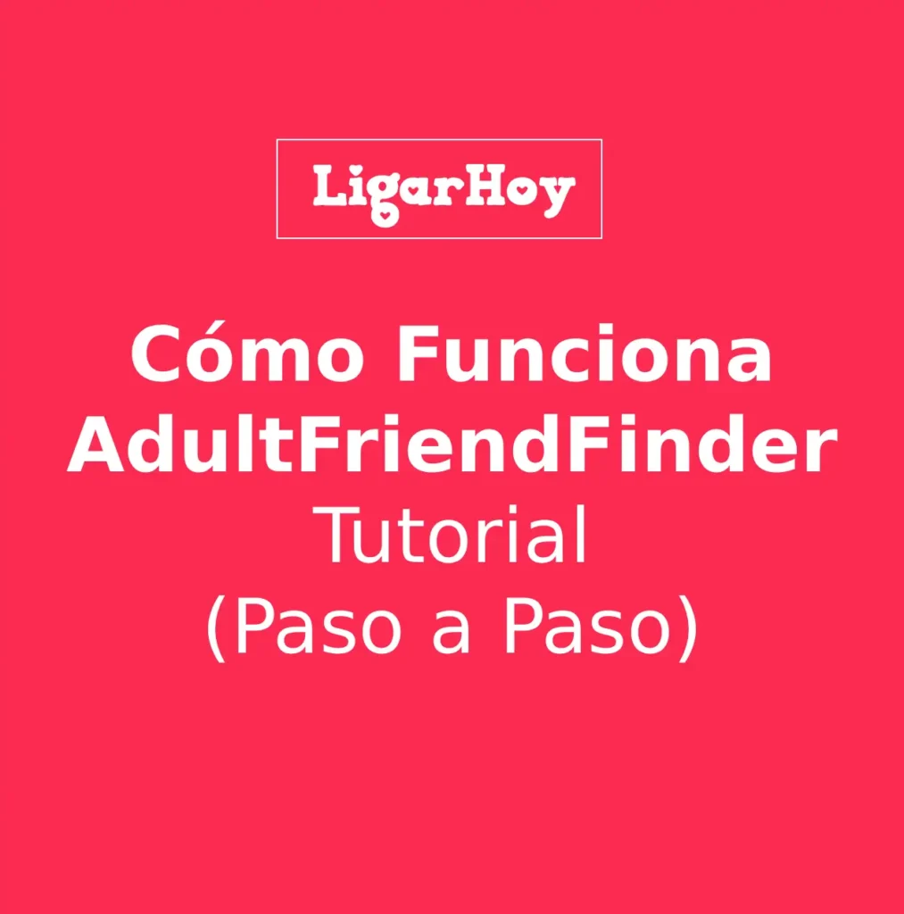 Captura de pantalla del dashboard de AdultFriendFinder mostrando el menú de búsqueda y los perfiles de usuario.